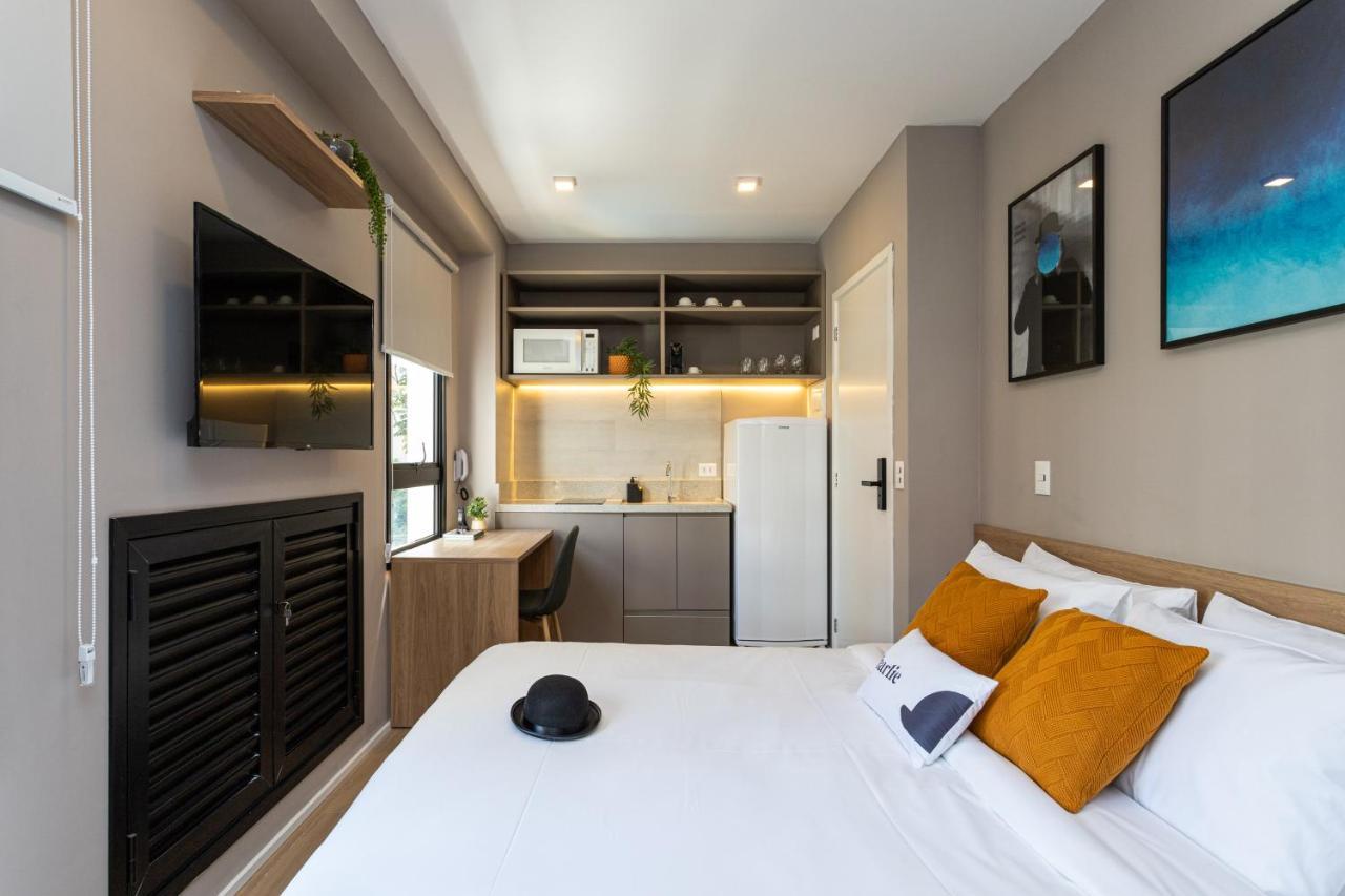 Charlie Franca Jardim Paulista Apartment เซาเปาโล ภายนอก รูปภาพ